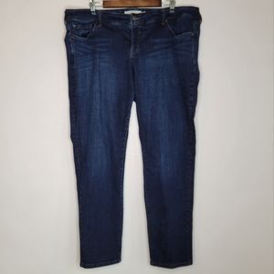 Torrid | Boyfriend Dark Wash Strait Leg Jeans Size 20R